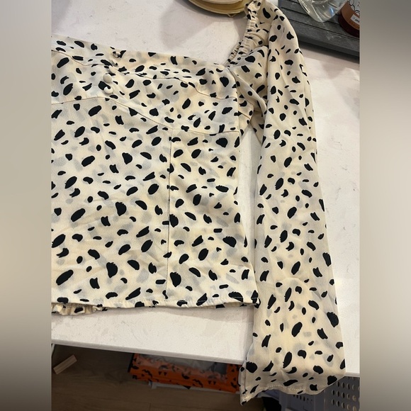 Commense Long Sleeve Square Neck Top Size Large - Picture 10 of 12